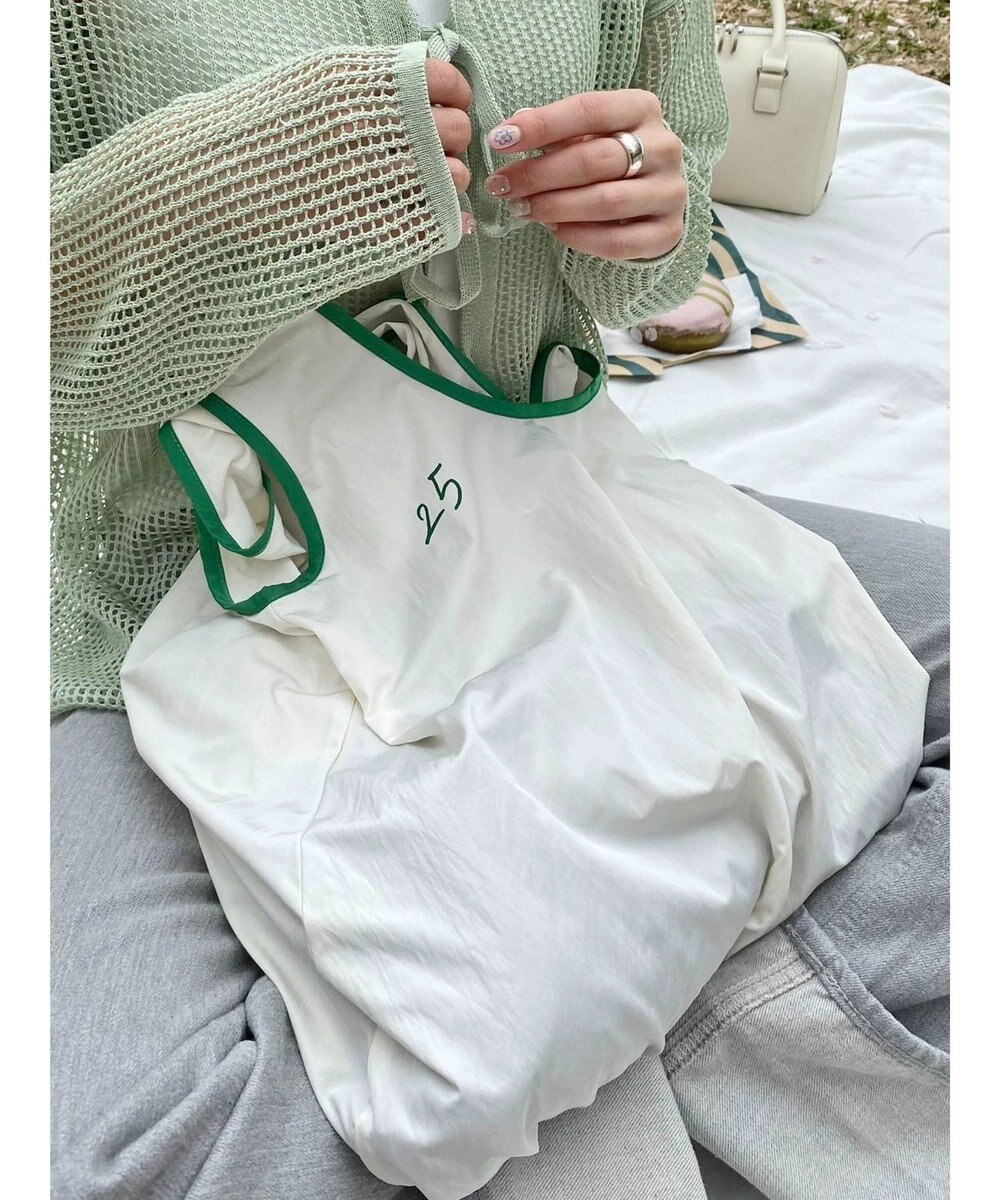 Green Parks パイピング配色バック 