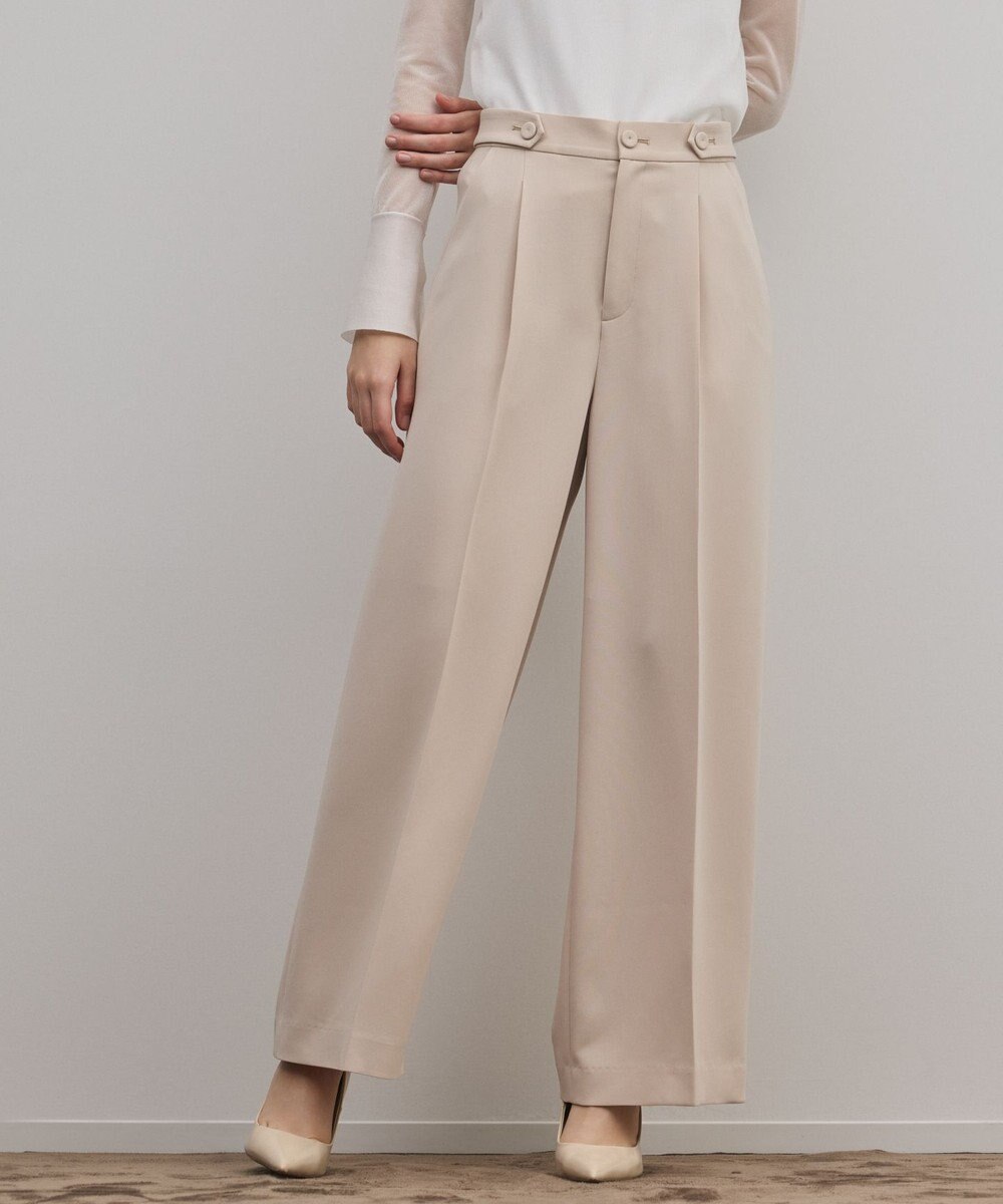 GRACE CONTINENTAL トリアセワイドパンツ 