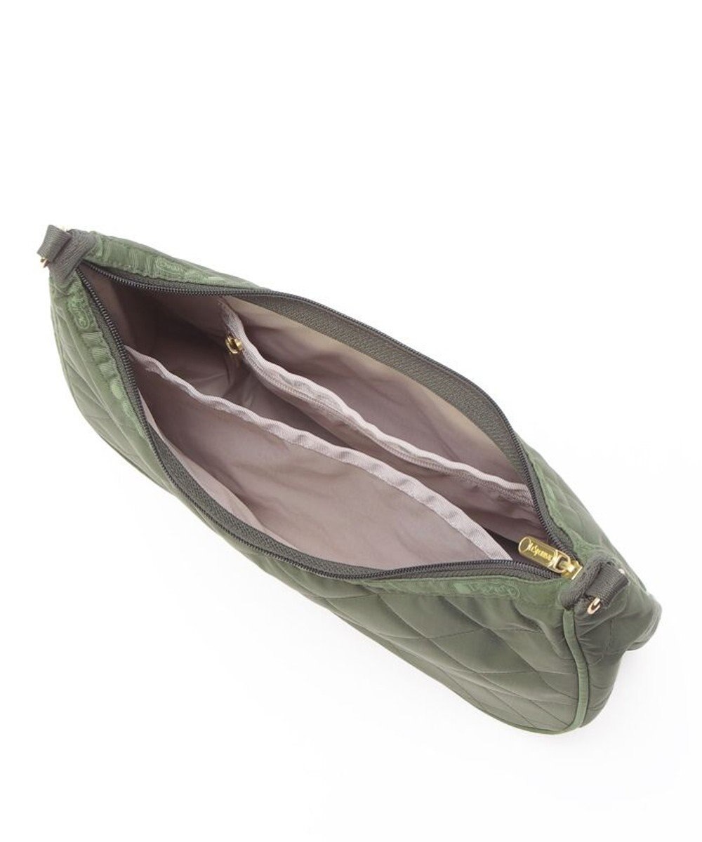 LeSportsac CHAIN N/S CONV HOBO/ダークオリーブチェーンキルト 