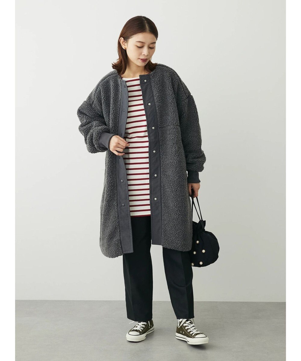 Green Parks ロングボアコート 