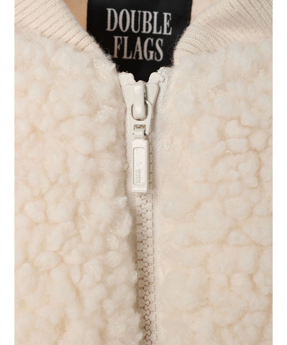 Green Parks ・Ｄｏｕｂｌｅ　Ｆｌａｇｓ　　ボアブルゾン 