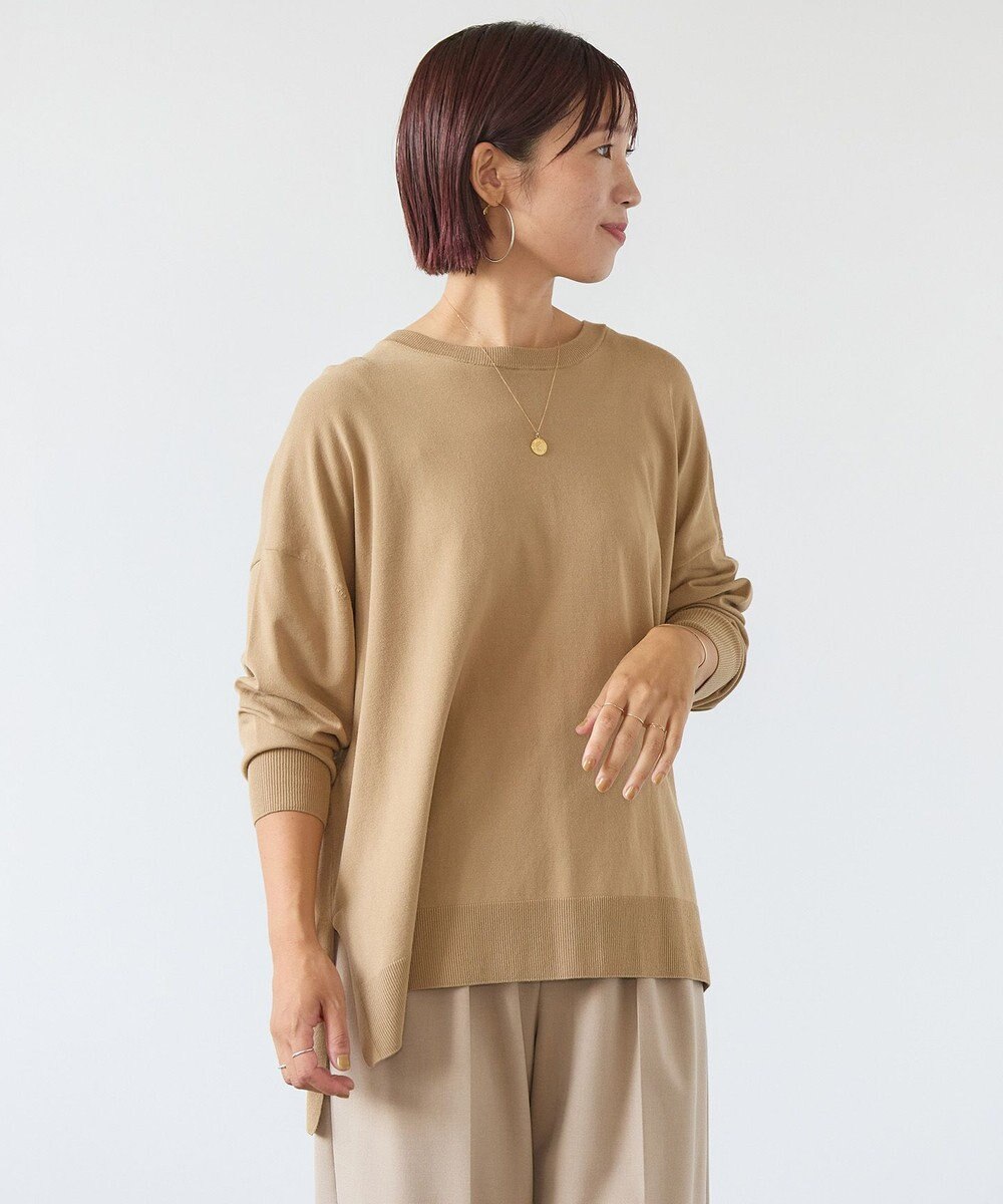 UNFILO マイビューティニット クルーネック 