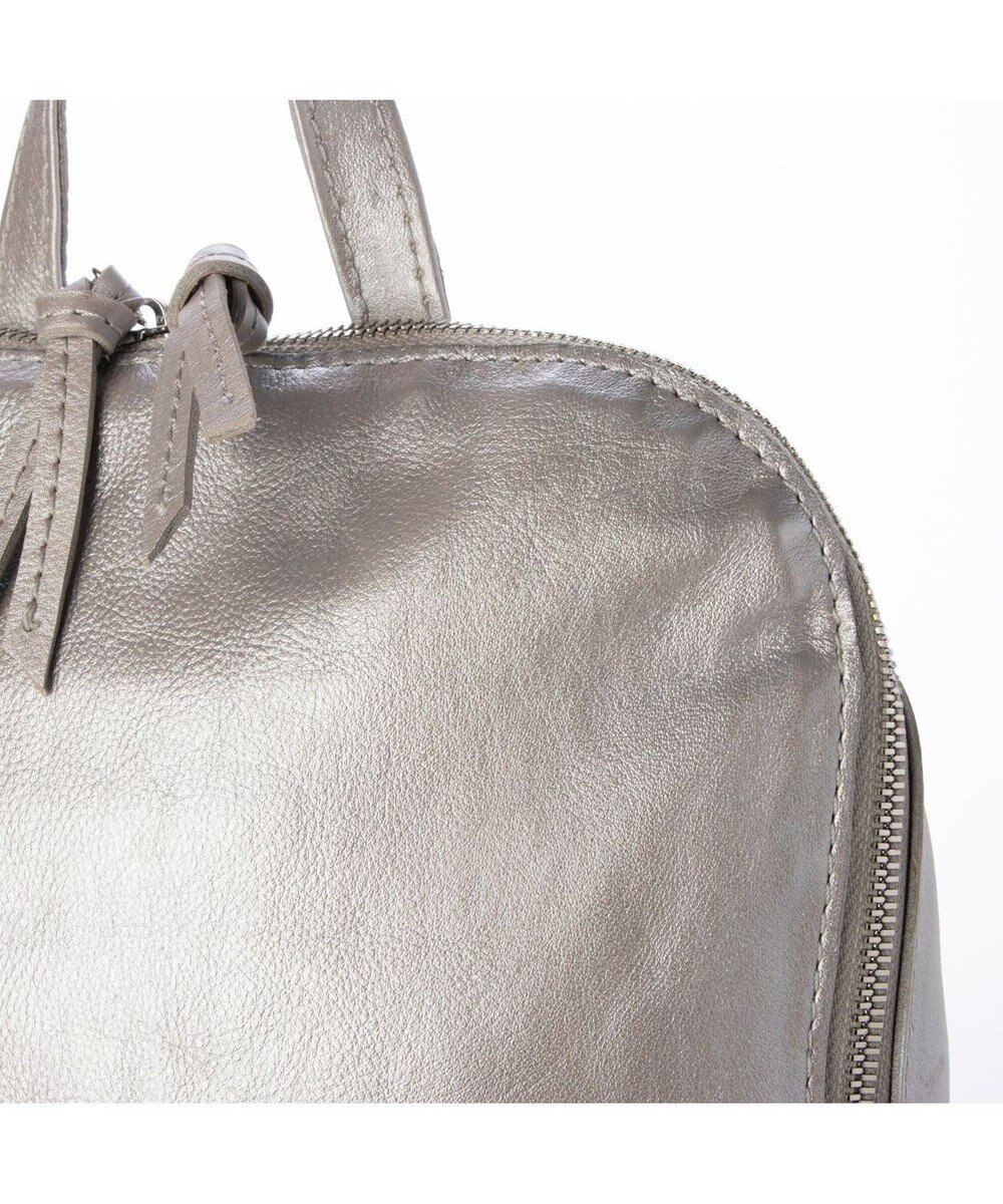 UNBILLION ペルケ perche / ダブルジッパー牛革バックパック 