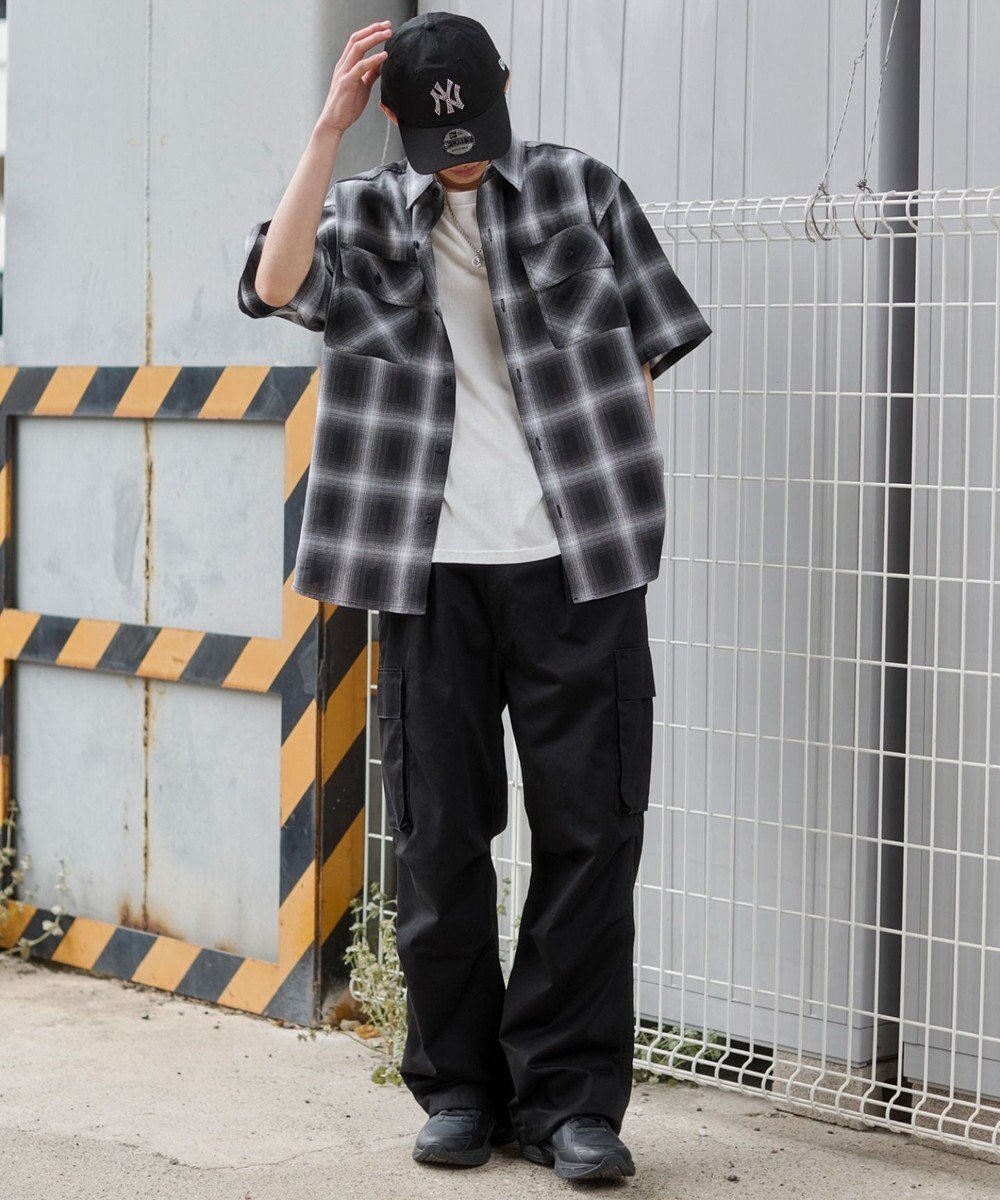 WEGO オンブレチェックシャツ（SS） 