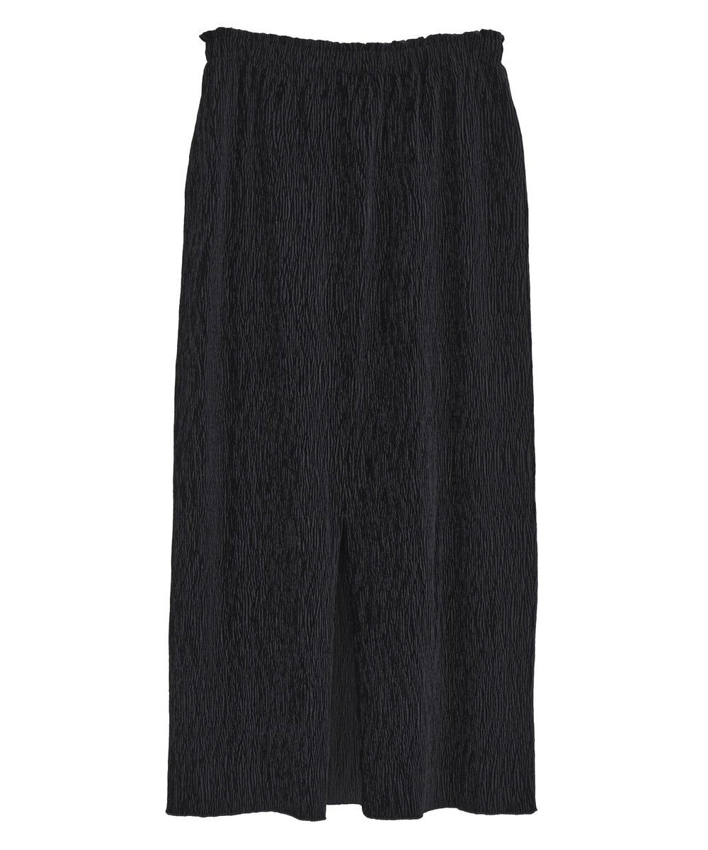 earth music&ecology シャイニーベロアスカート 