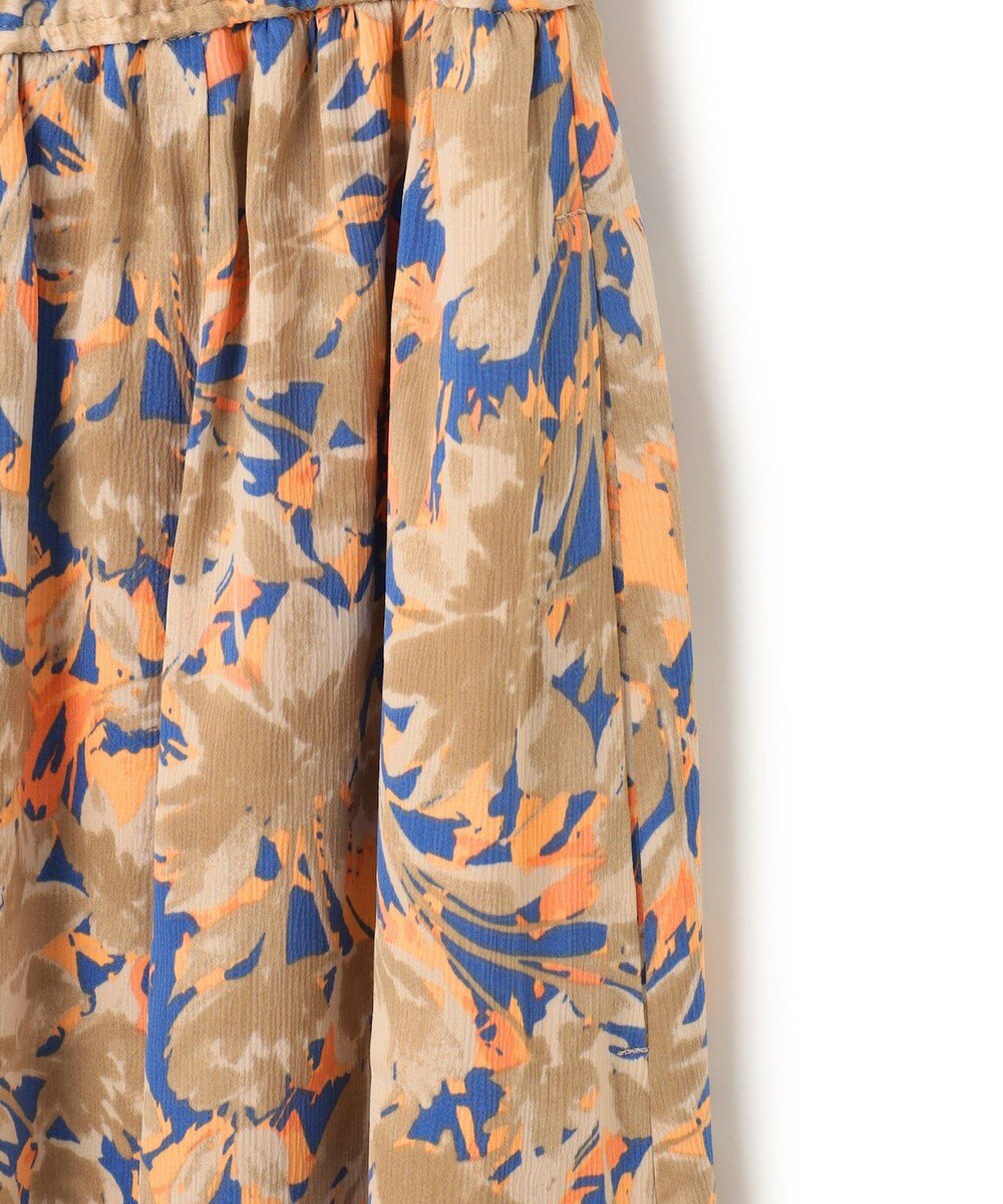 J.PRESS YORK STREET 【WOMEN】シャドーフラワーフレアスカート 