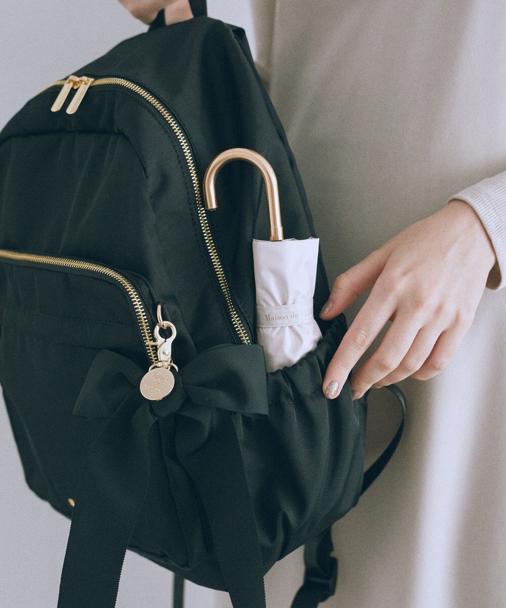 Maison de FLEUR 撥水加工キャリーオンリュック 