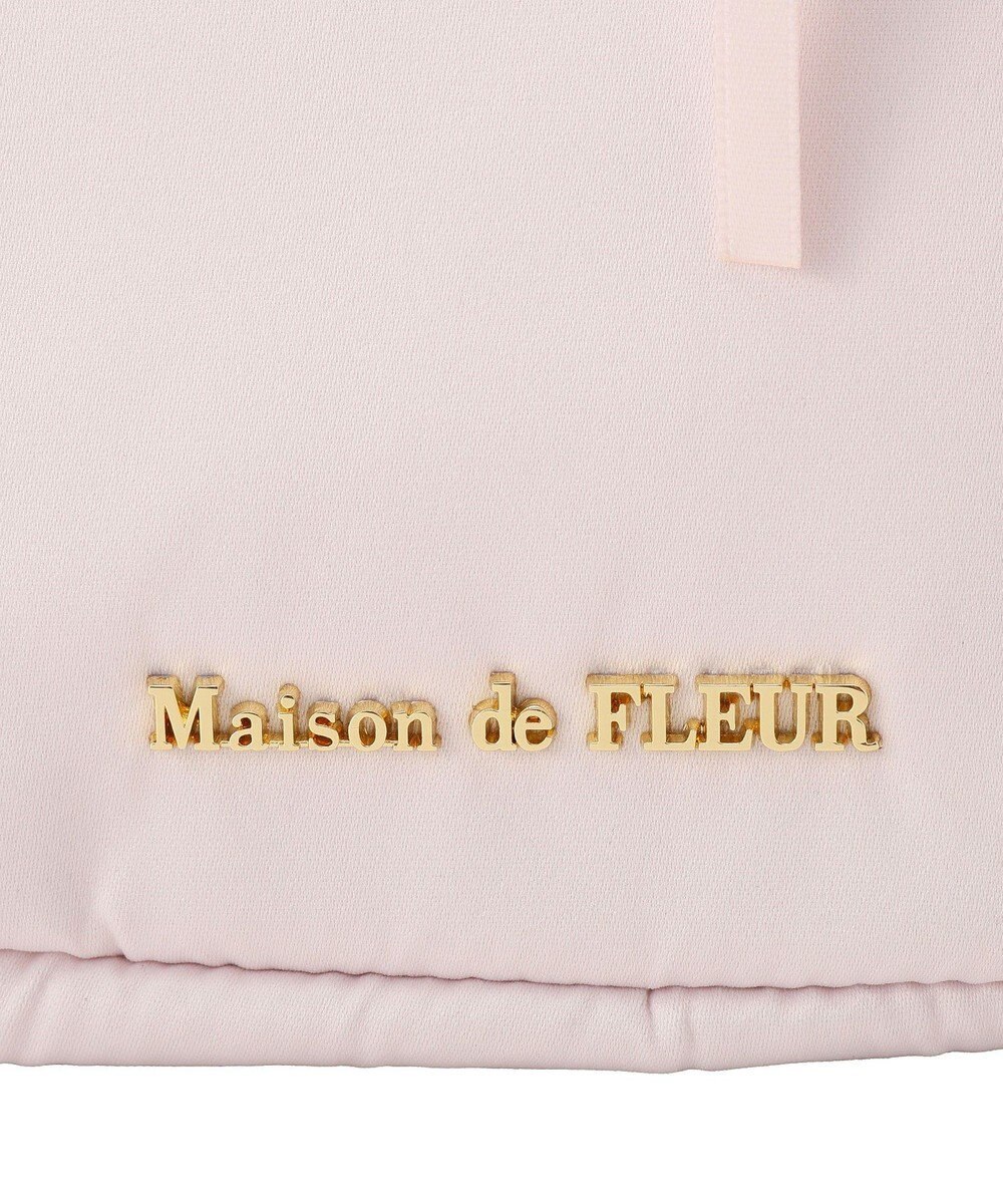 Maison de FLEUR チュールフリルローズ２Ｗａｙバッグ 