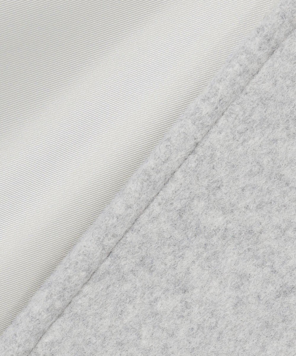 J.PRESS LADIES L ショートビーバー ボトルネック コート 