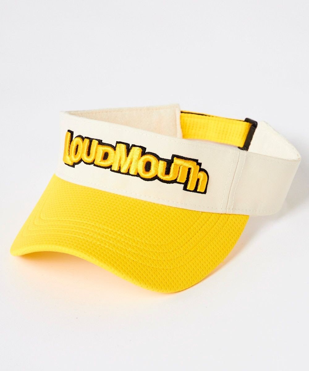 FILA GOLF／marie claire 【LOUDMOUTH】異素材サンバイザー 
