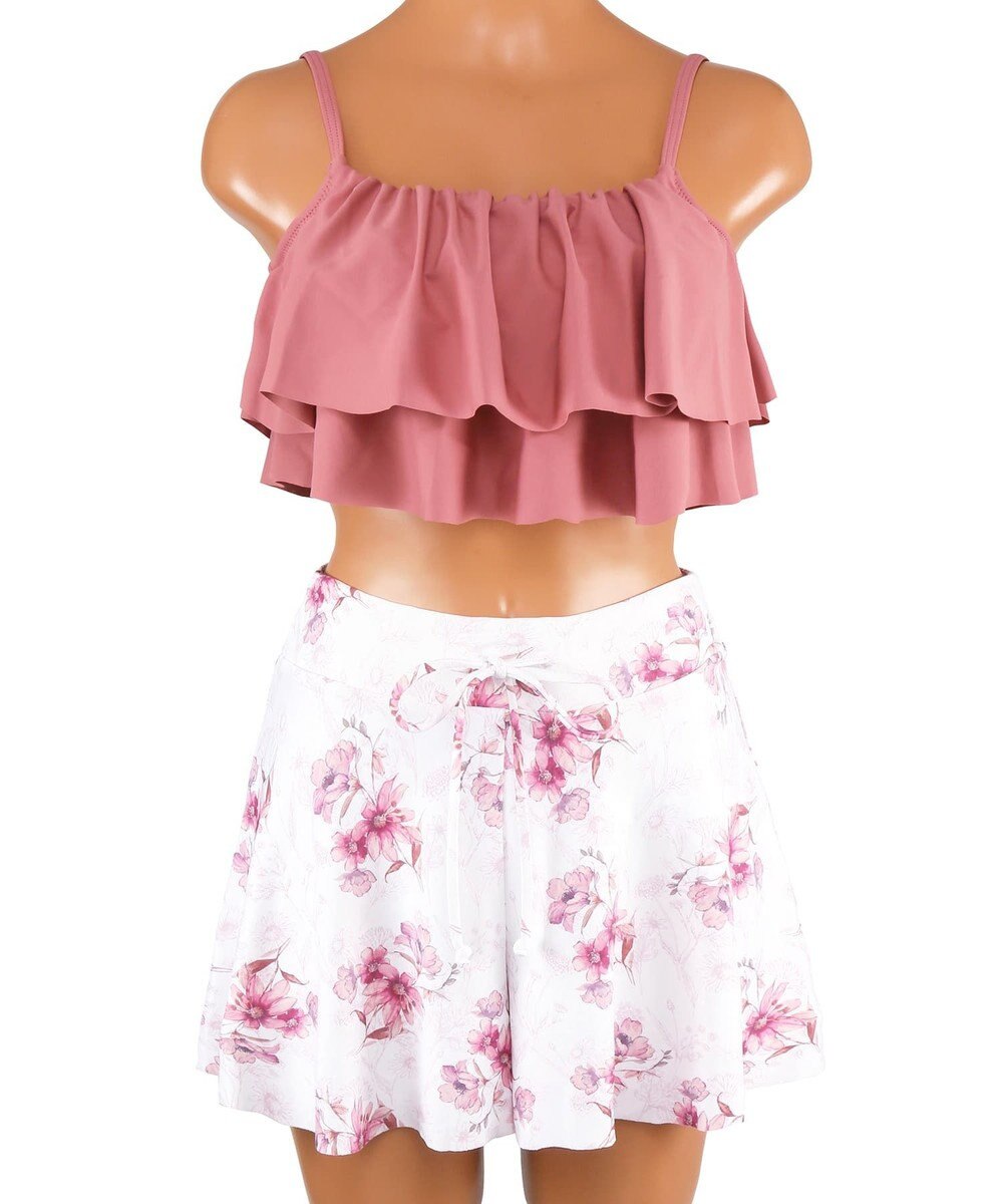 San-ai Resort（三愛水着楽園） 【SALE】フリルトップス３点セット　9M　【San-ai Resort（サンアイリゾート）】 