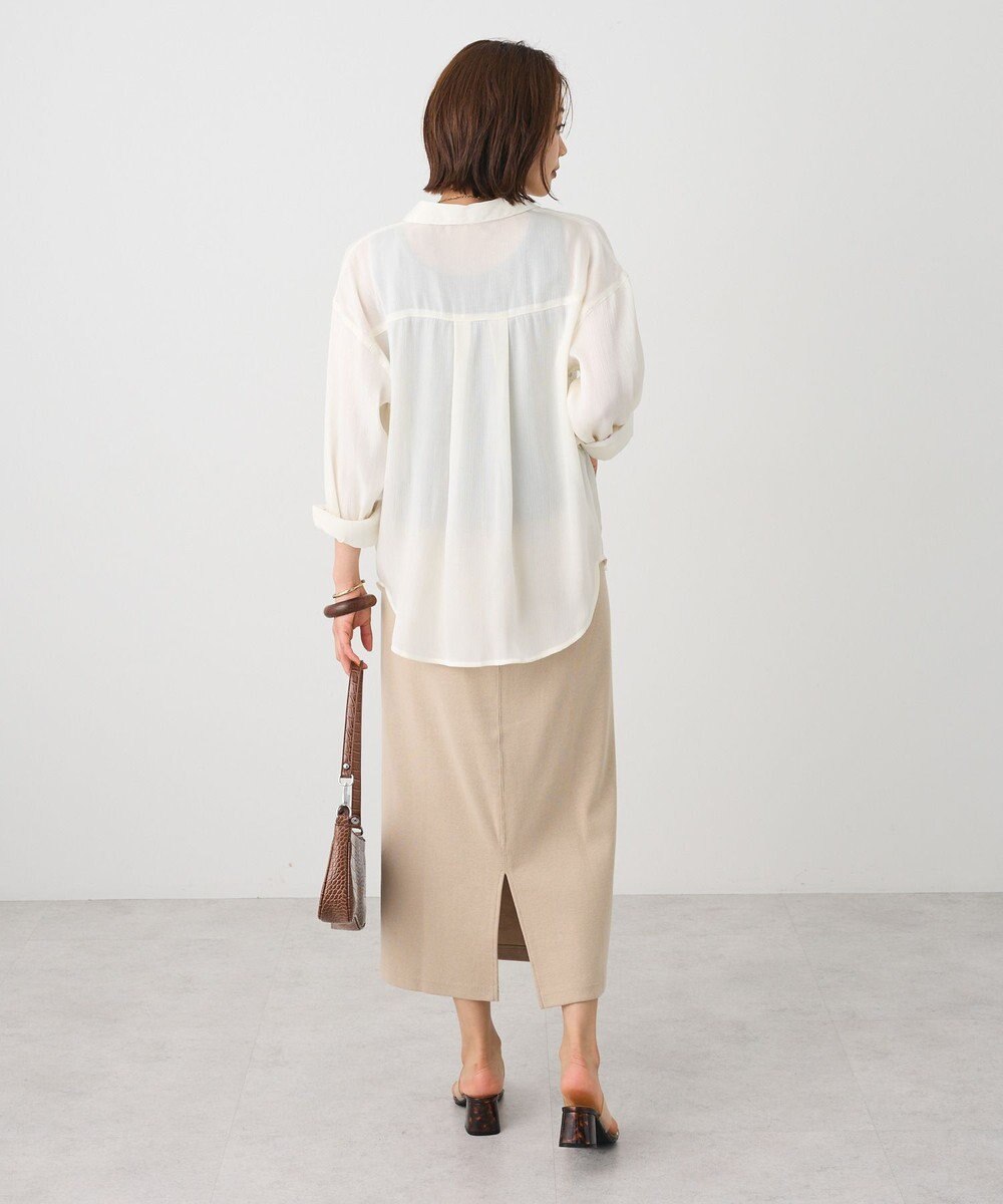 CRAFT STANDARD BOUTIQUE オーガンジーブラウス 