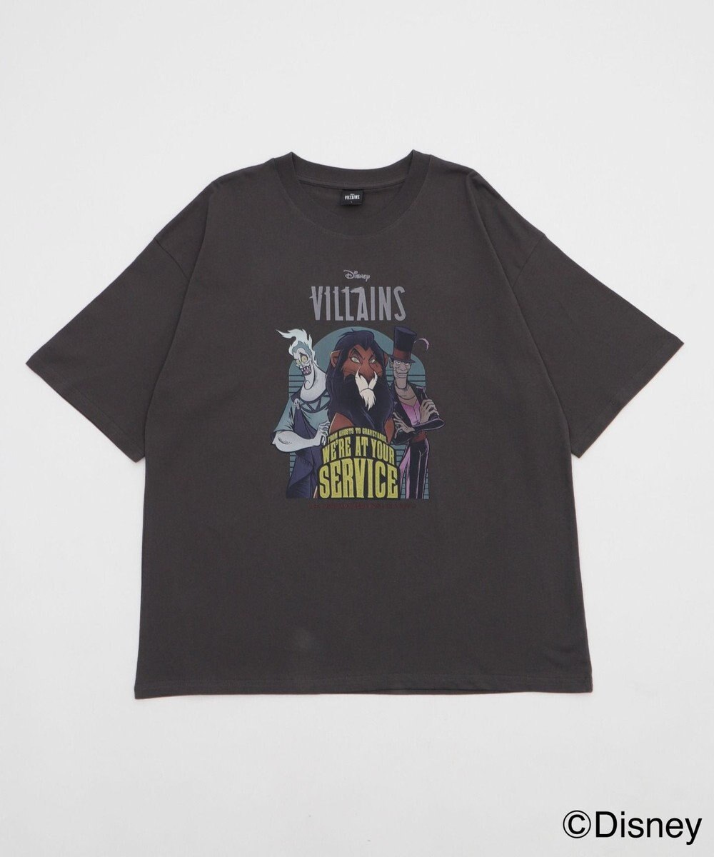 WEGO 【ユニセックス着用ITEM/SMLサイズ展開】VILLAINSグラフィックT（S） 