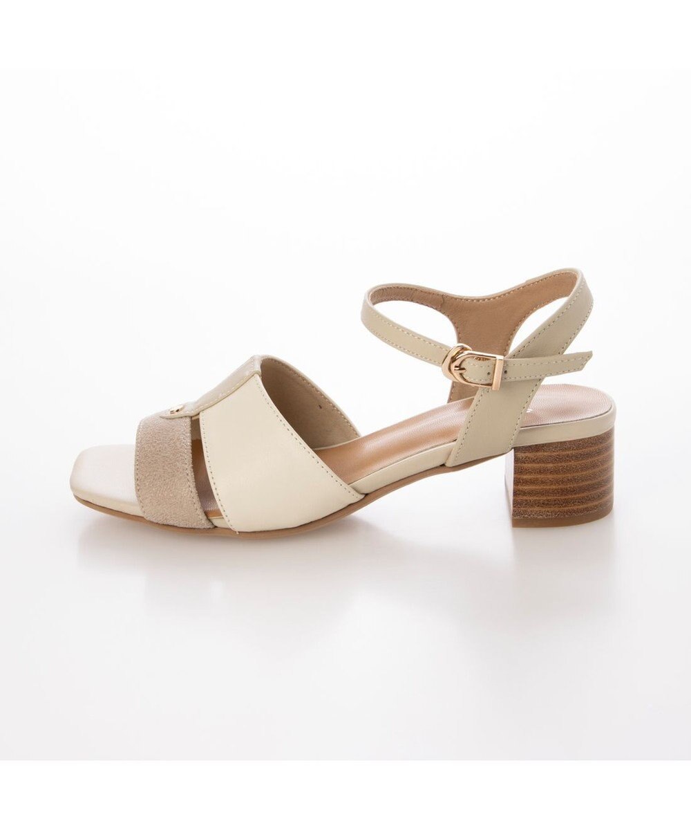 ing <ing>異素材コンビネーションサンダル 