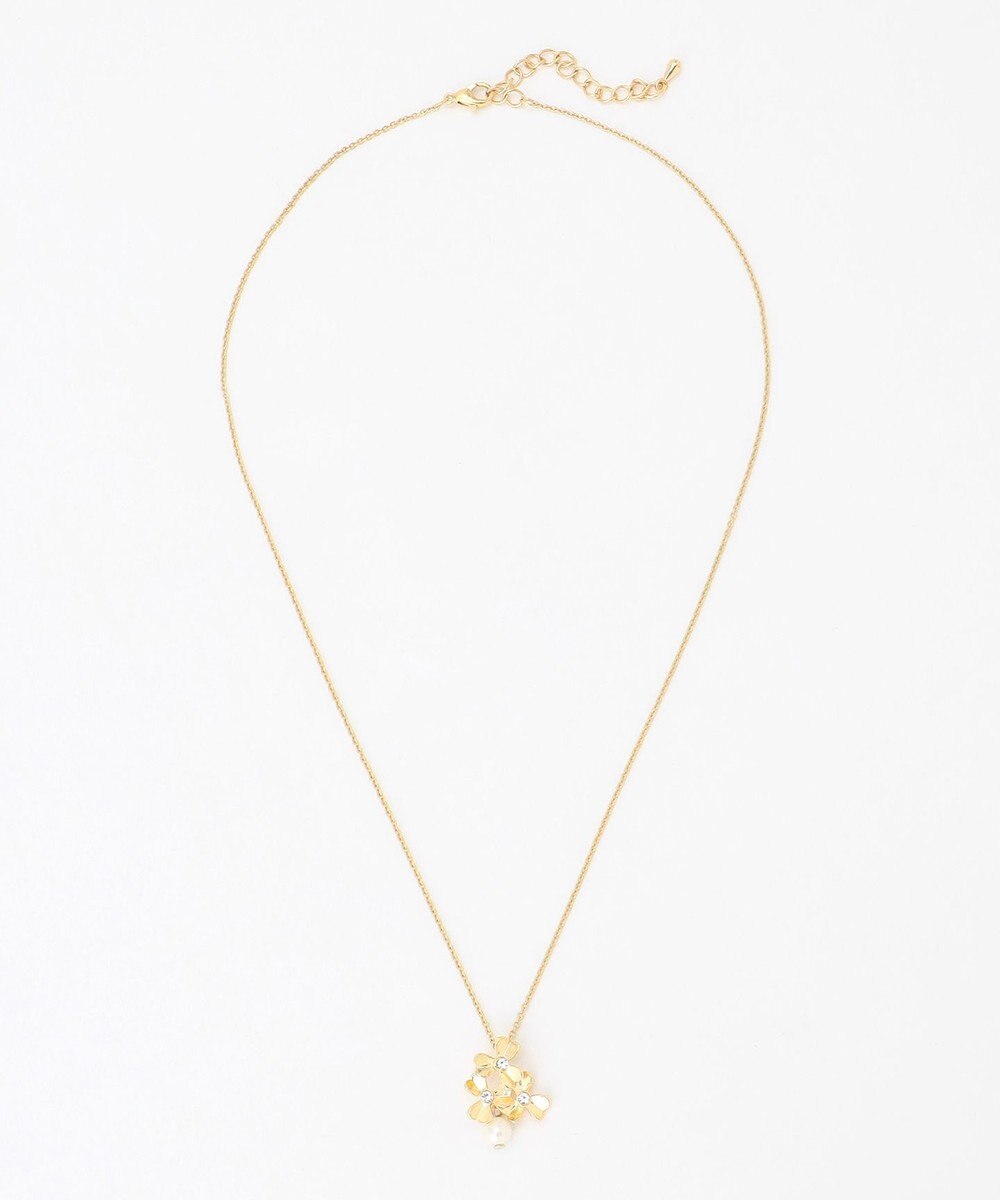 組曲 メタルフラワーネックレス 