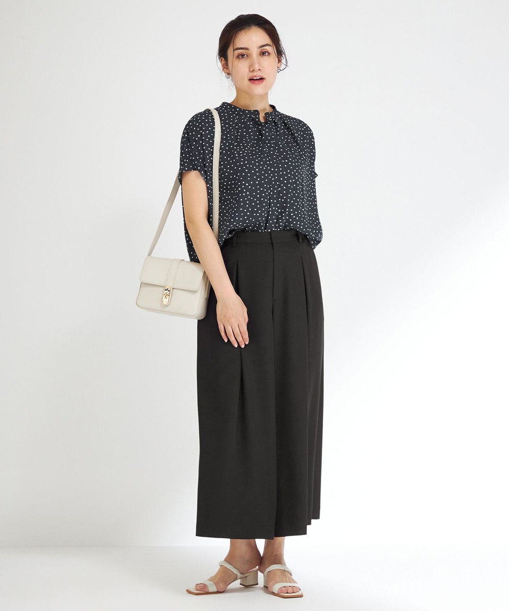 23区 L 【Lサイズ限定/洗える】ハイストレッチツイル パンツ 