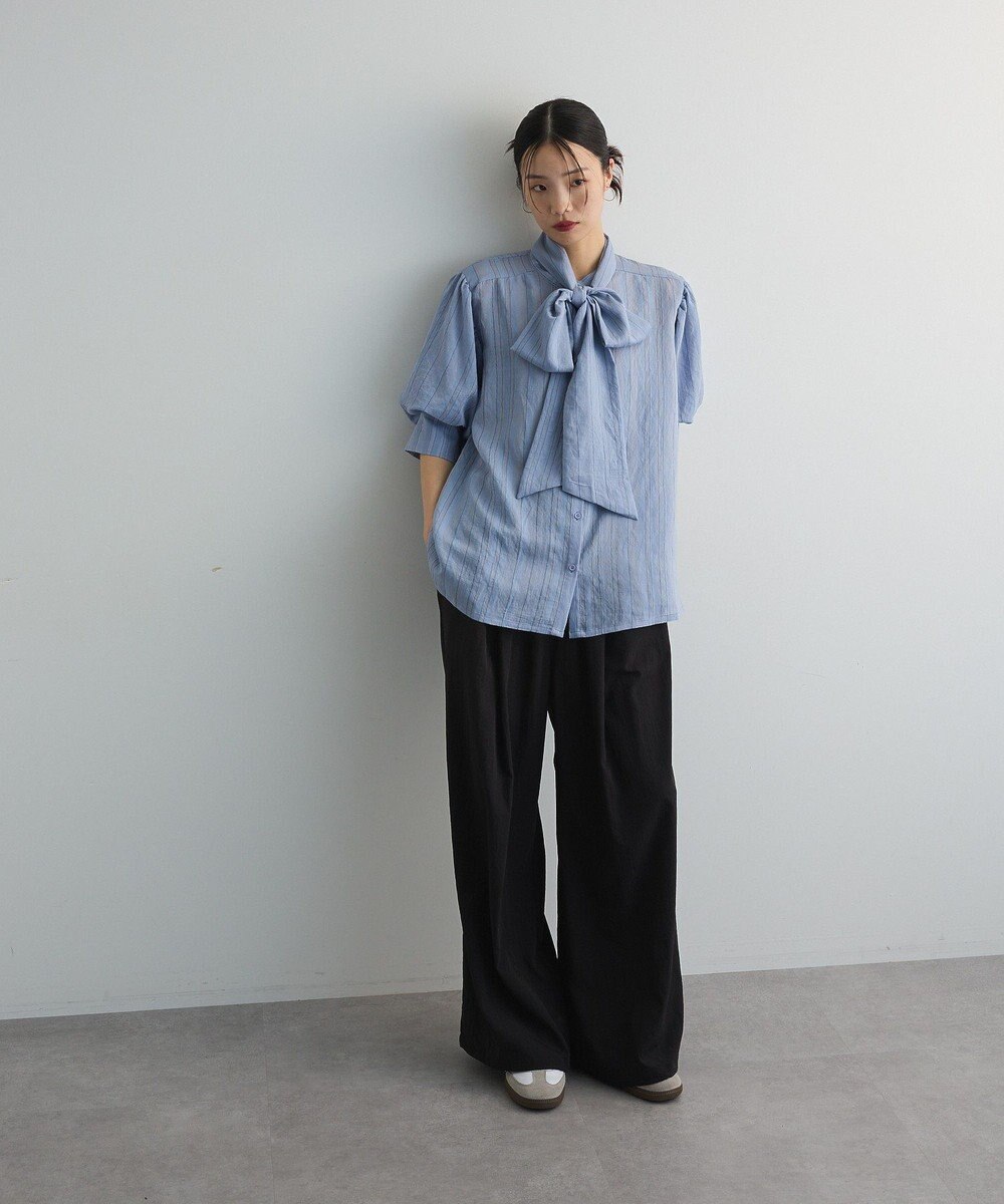 Green Parks ２ＷＡＹボウタイバルーンスリーブブラウス 