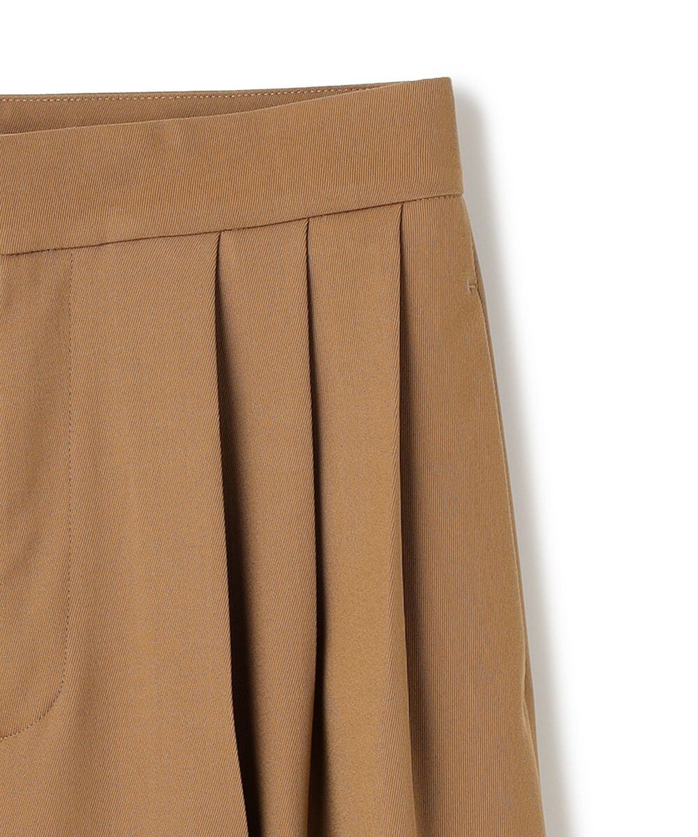 BEIGE， 【洗える】STEVIA / ウール混タックワイドパンツ 