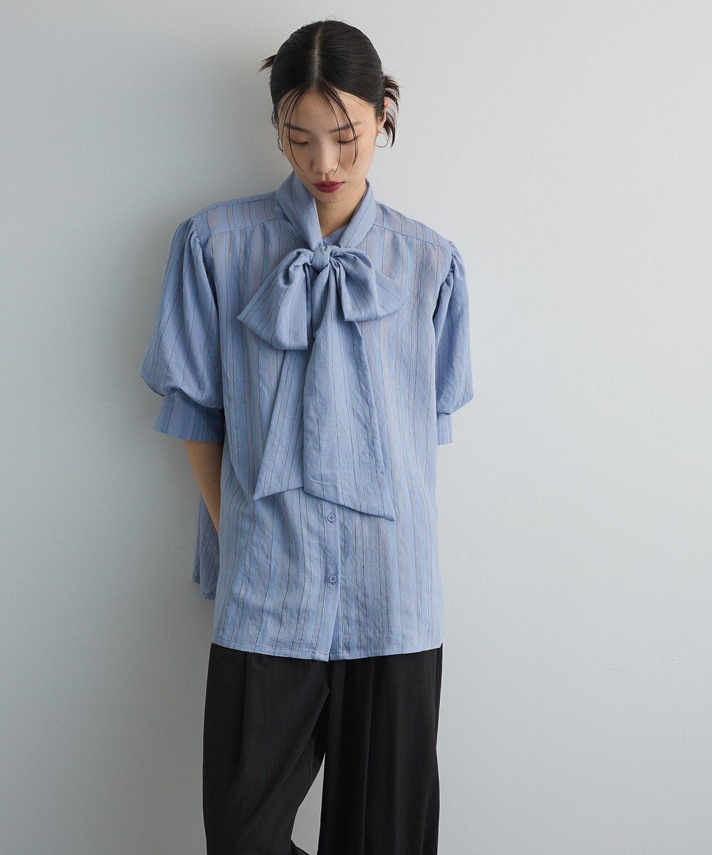 Green Parks ２ＷＡＹボウタイバルーンスリーブブラウス 