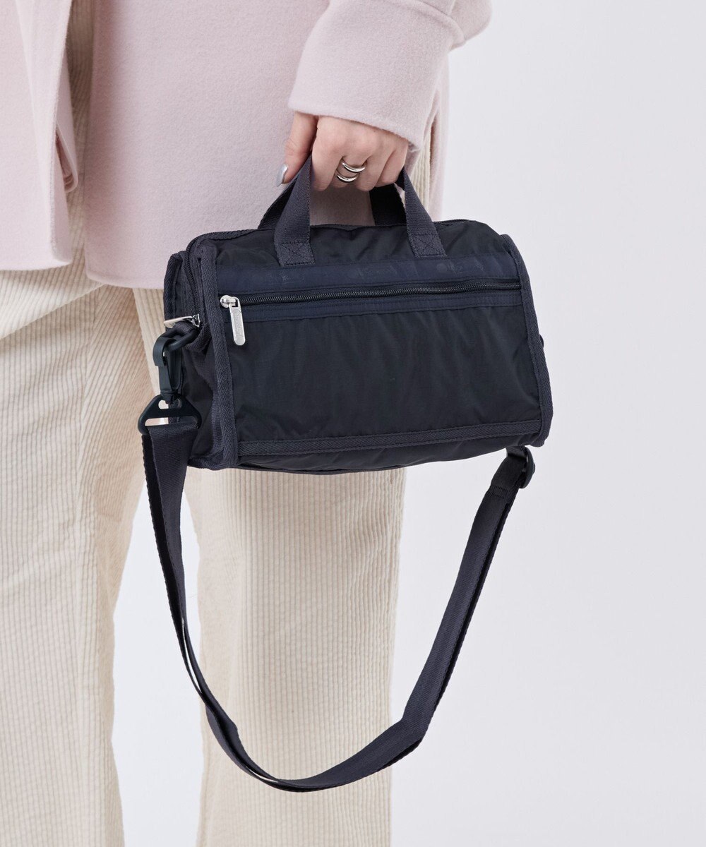 LeSportsac MINI DUFFEL CROSSBODY/ディープシーブルー 