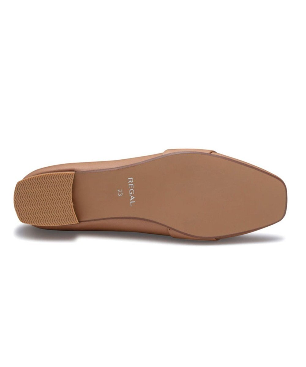 REGAL FOOT COMMUNITY 【リーガルレディース】F36R バックルフラットシューズ フラットシューズ 