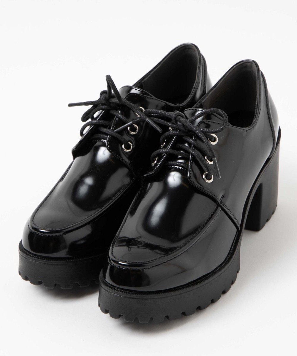 WEGO レースアップヒールシューズ 