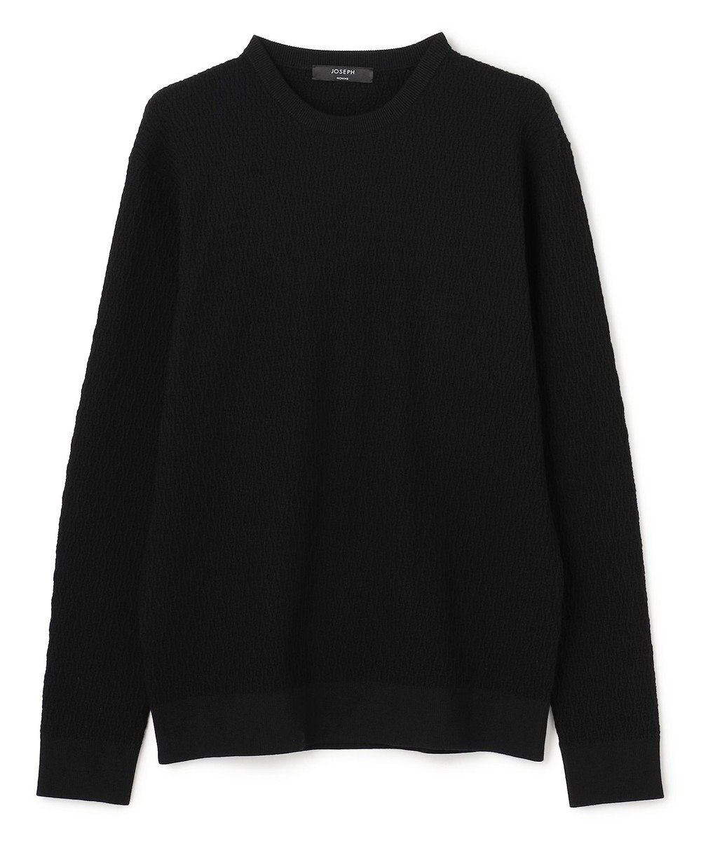 JOSEPH HOMME 【新柄】 ヴィスコースリンクス　クルーネックニット 
