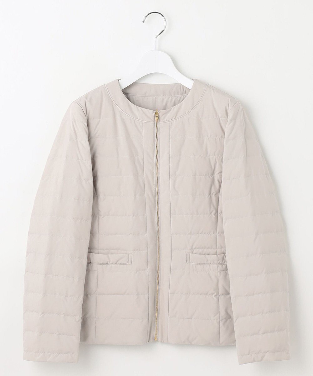 自由区 【カタログ掲載】ライトダウンリバーシブルノーカラー ジャケット 