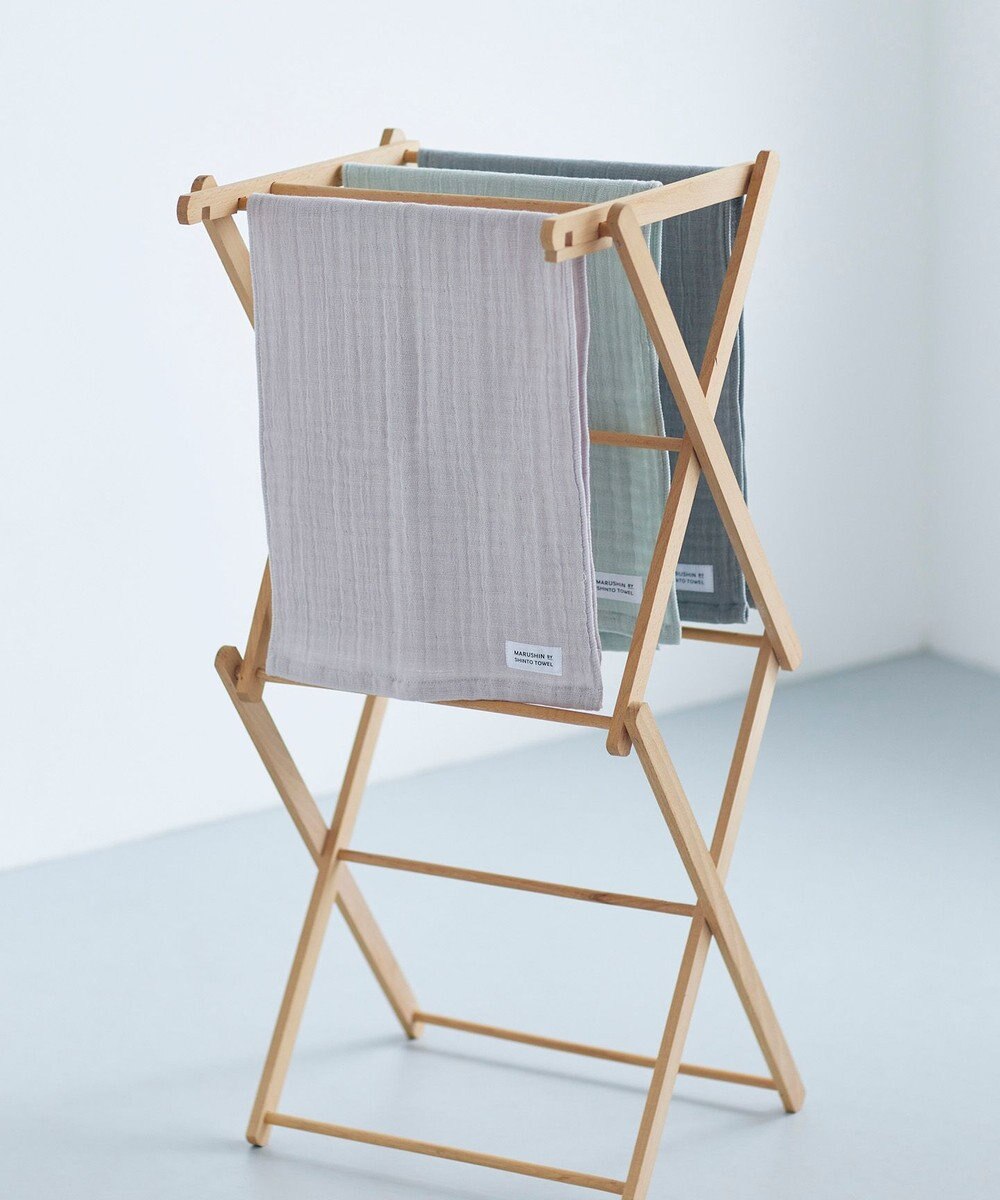 SHINTO TOWEL ランダムガーゼ フェイスタオル 