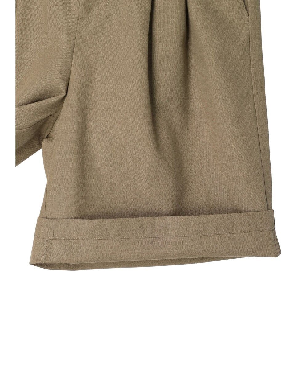 Green Parks 綿麻混ハーフパンツ 