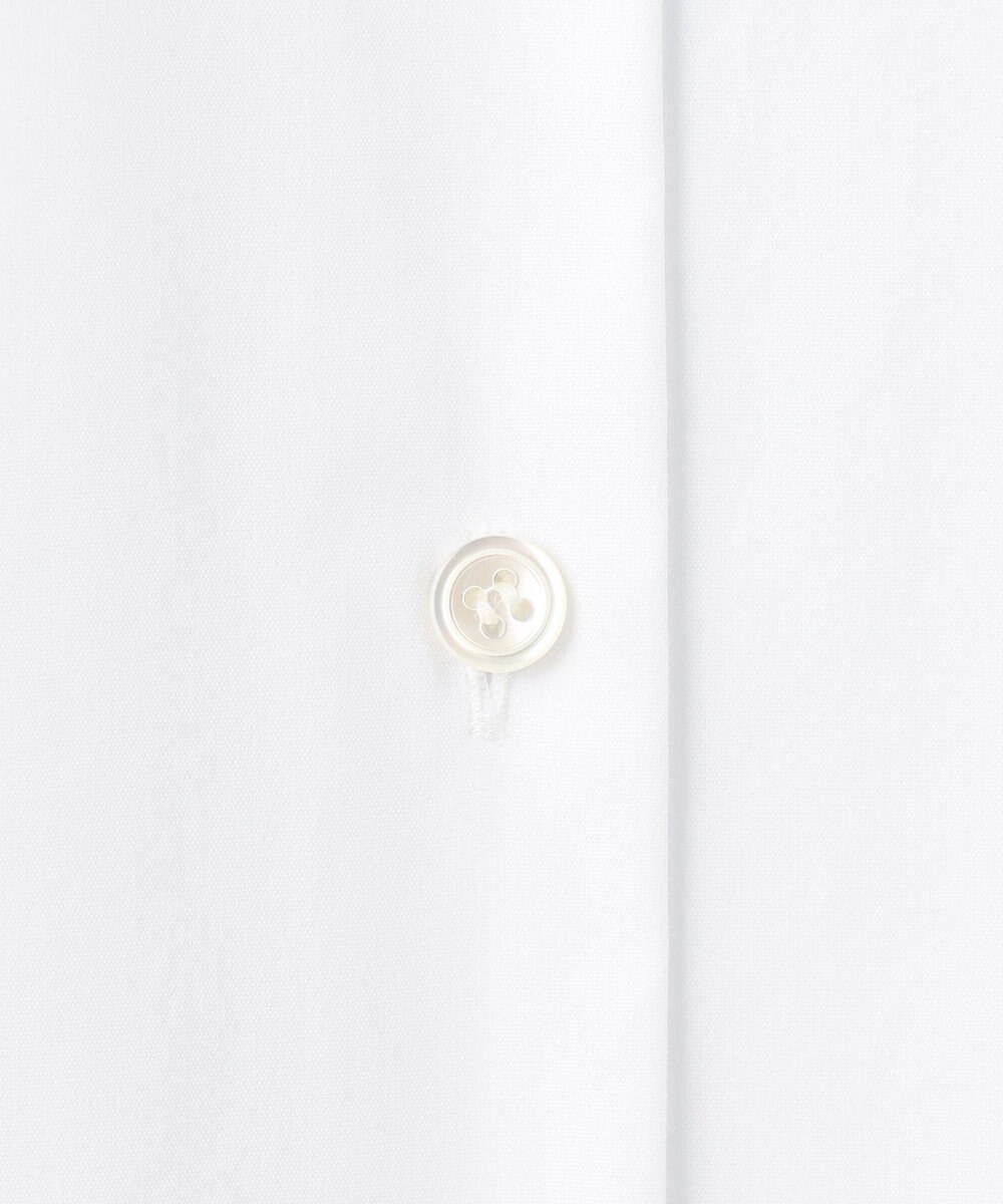 ICB 【洗える】コットンナイロンシャーティング ベーシックシャツ 