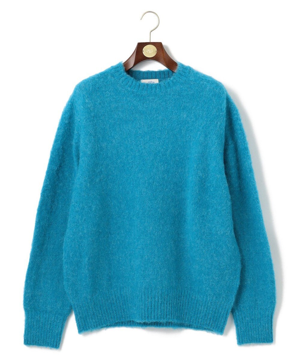 J.PRESS MEN 【J.PRESS ORIGINALS】SHETLAND WOOL SHAGGY KNIT / JAPAN MADE 