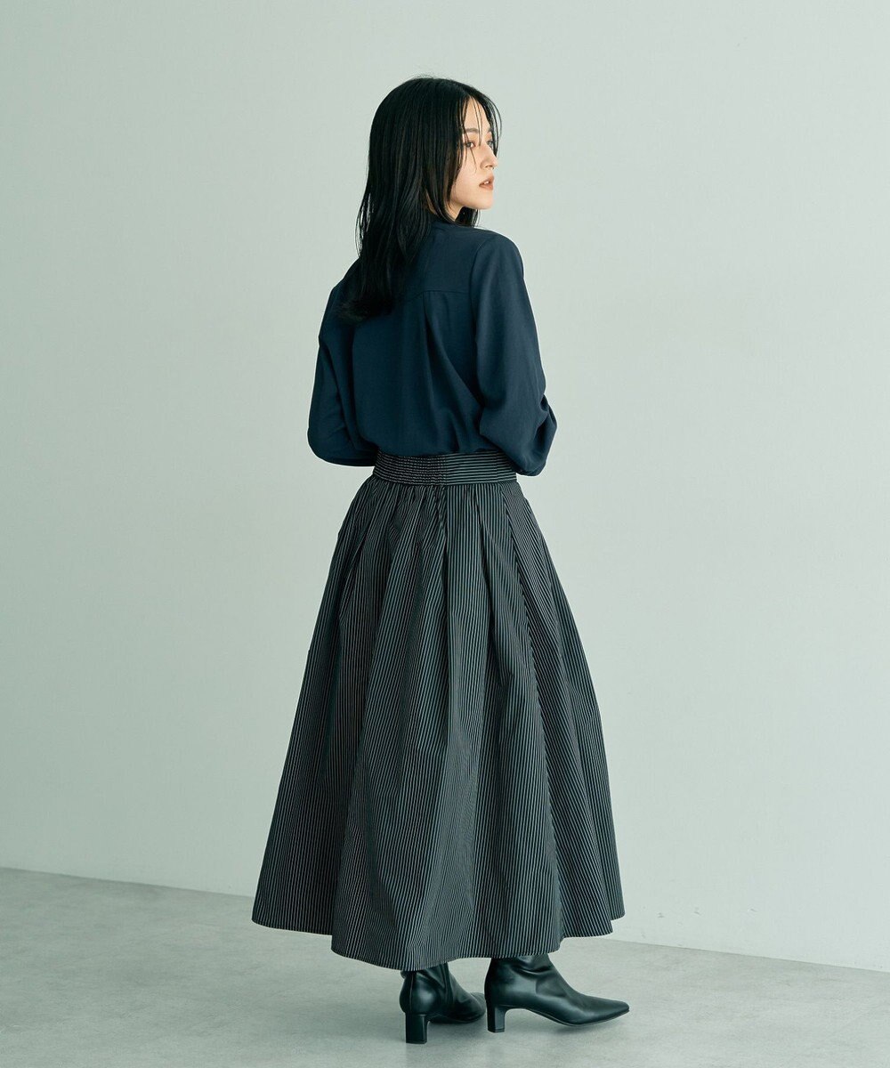 YECCA VECCA タックフレアスカート 