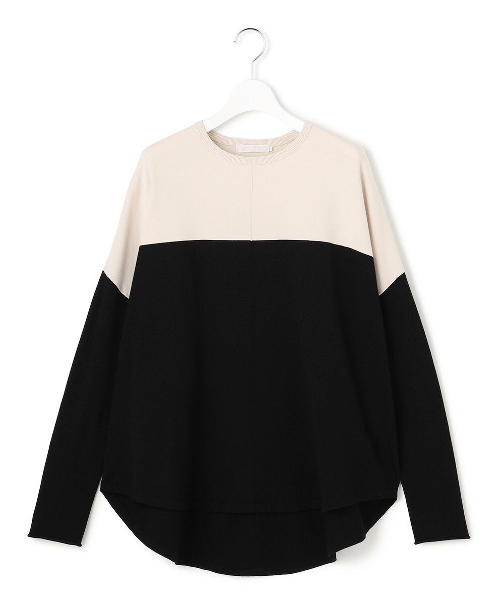 ICB 【洗える】ヴィスコースワイド プルオーバー 