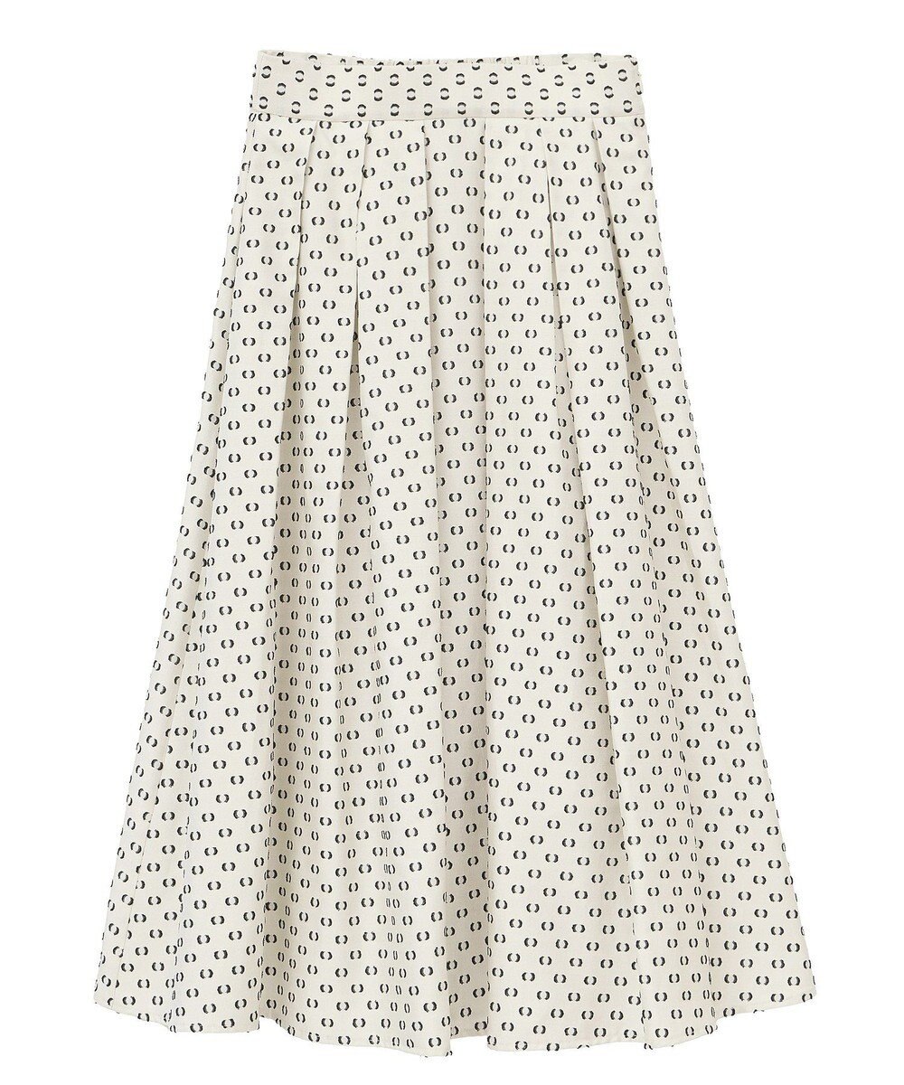 YECCA VECCA タックフレアスカート 