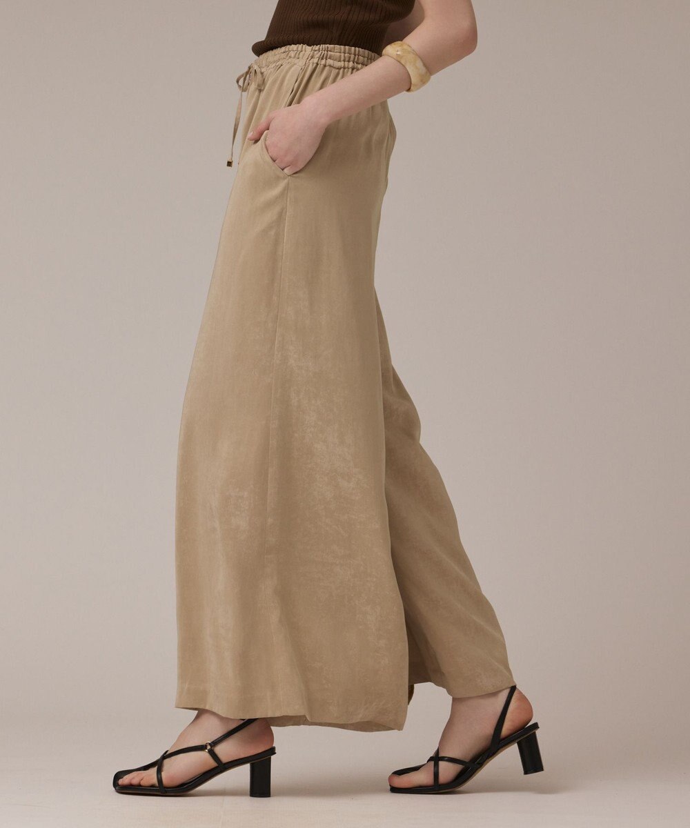 GRACE CONTINENTAL フィブリルイージーパンツ 