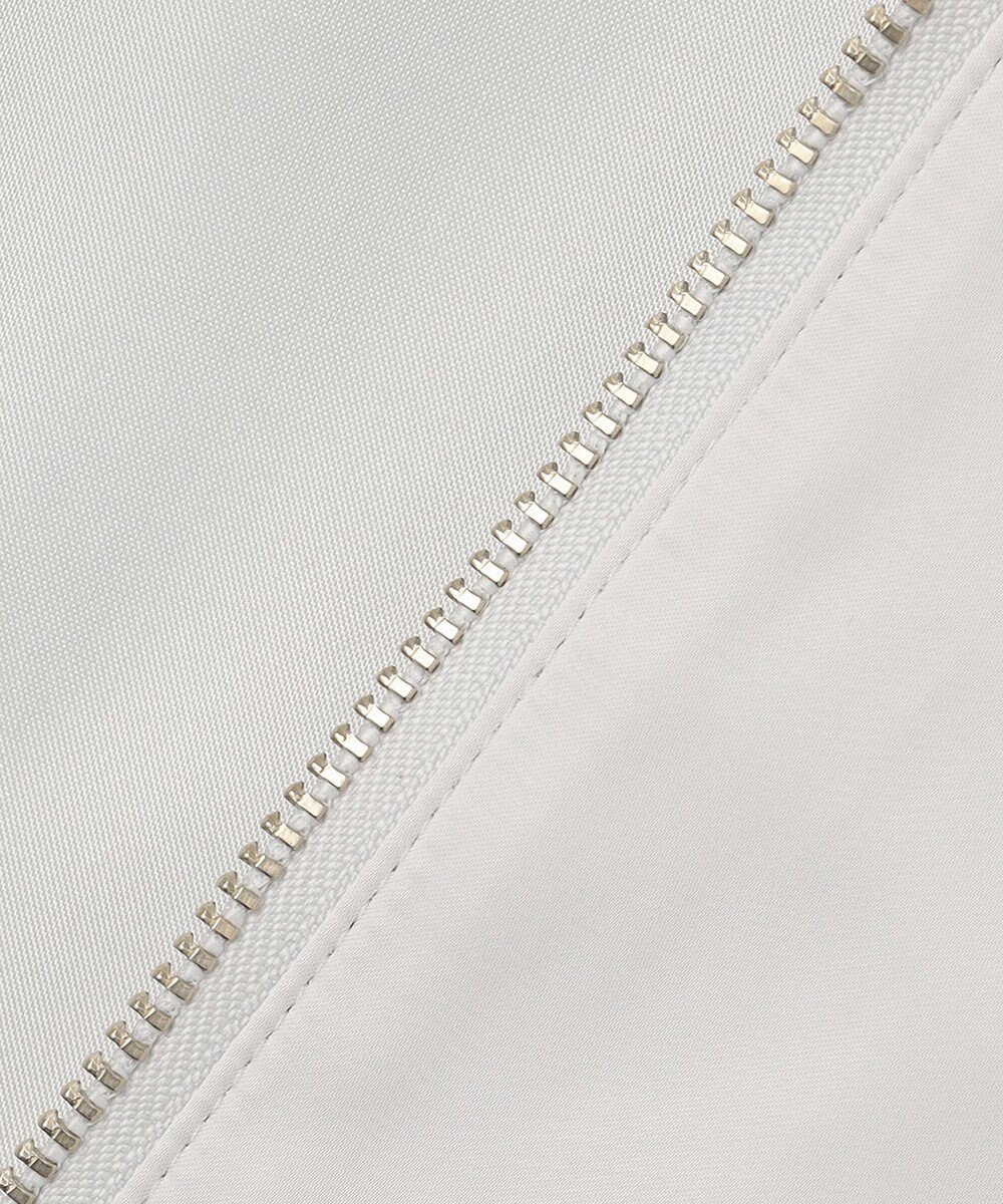 ICB L 【洗える】ライトマットサテン MA－1ジャケット 