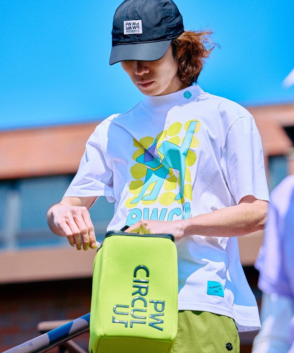 PW CIRCULUS 【手洗い洗濯可 / 通気性抜群】 【UNISEX】【スピンドルで調整可能】ジェットキャップ  ゴルフ 