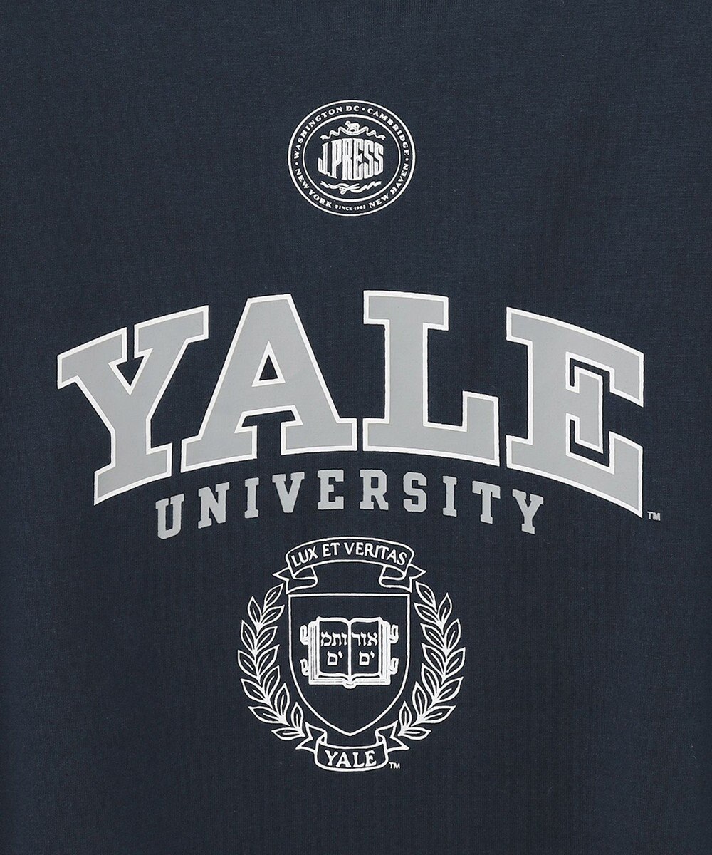 J.PRESS MEN 【J.PRESS×YALE】エンブレムTシャツ 