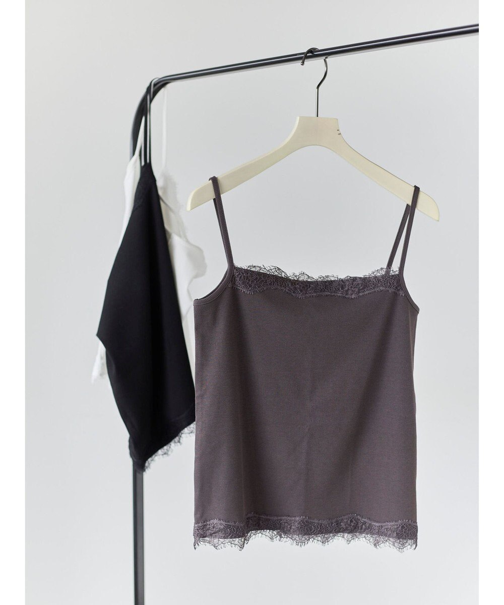 Te chichi 【接触冷感】レーストリムテレコキャミソール 