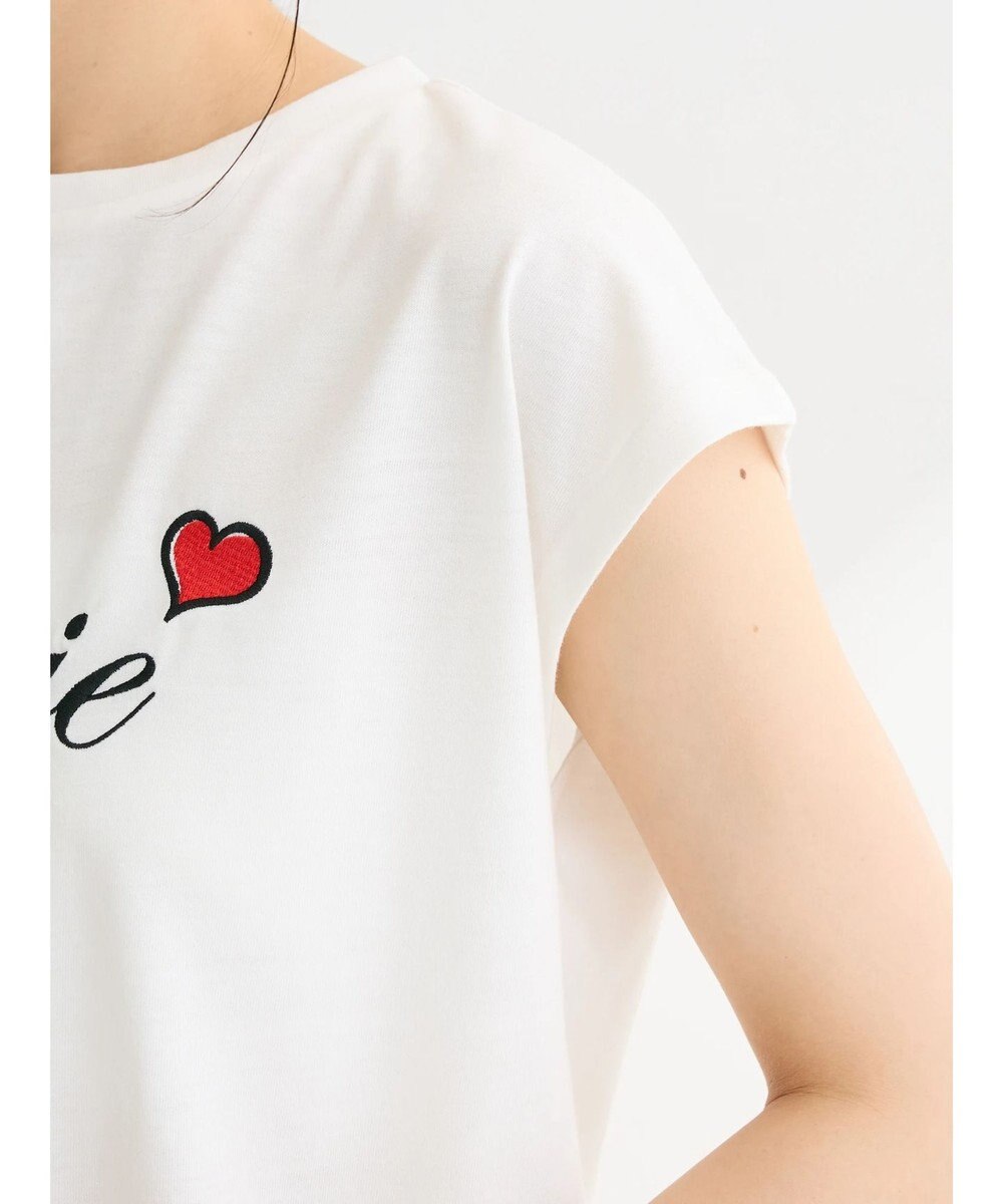 Green Parks ・ｓｗｉｎｇ　ｂｙ　ロゴ刺繍フレンチＴＥＥ 