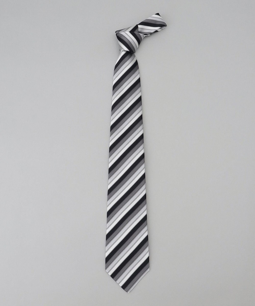 GOTAIRIKU 【WEAR BLACK】フォーマル用_ストライプ ネクタイ 