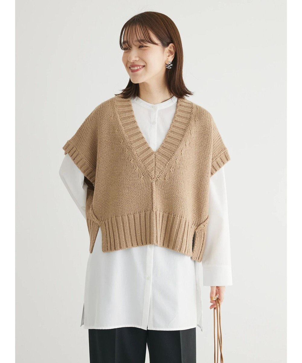 Green Parks ・ＳＵＧＡＲ　ＳＰＯＯＮ　ショートニットベスト 