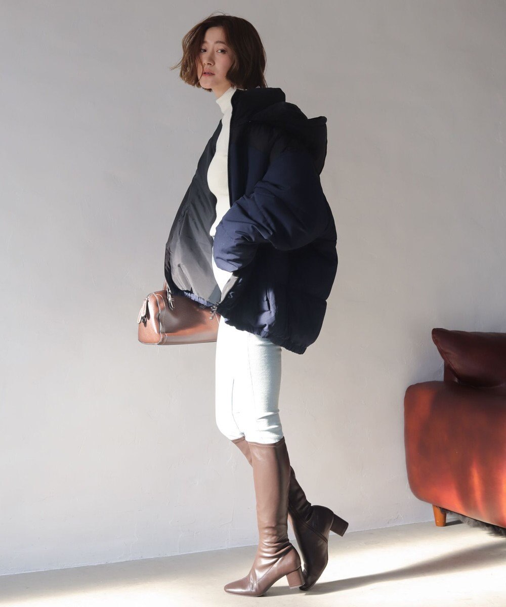 WEGO 【25年秋冬新作/ユニセックス着用ITEM/SMLサイズ展開】2WAYパファーブルゾン 