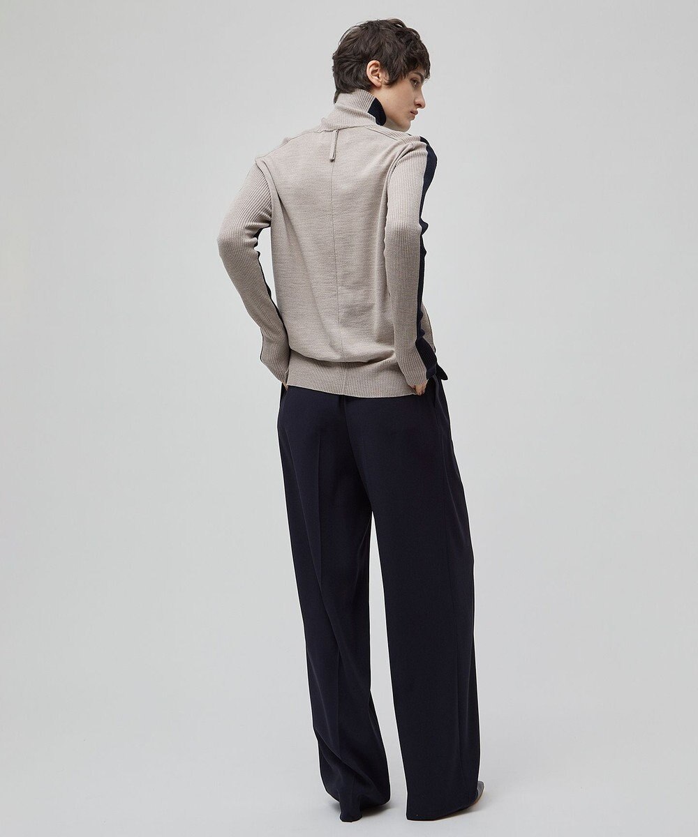 BEIGE， 【洗える】CINDY / ワイドタックパンツ 