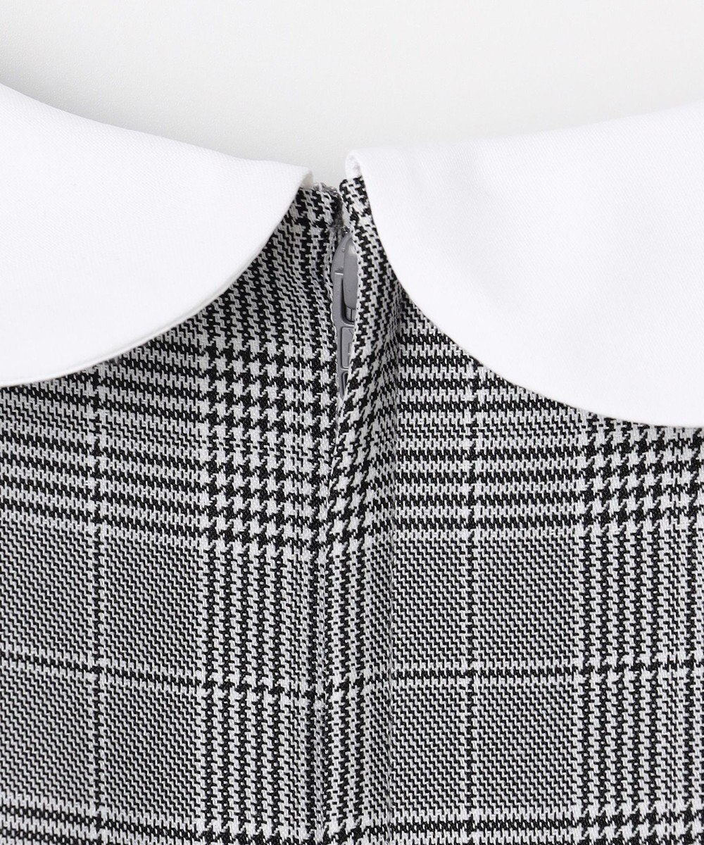 ANY KIDS 襟付き リボン 長袖ワンピース 