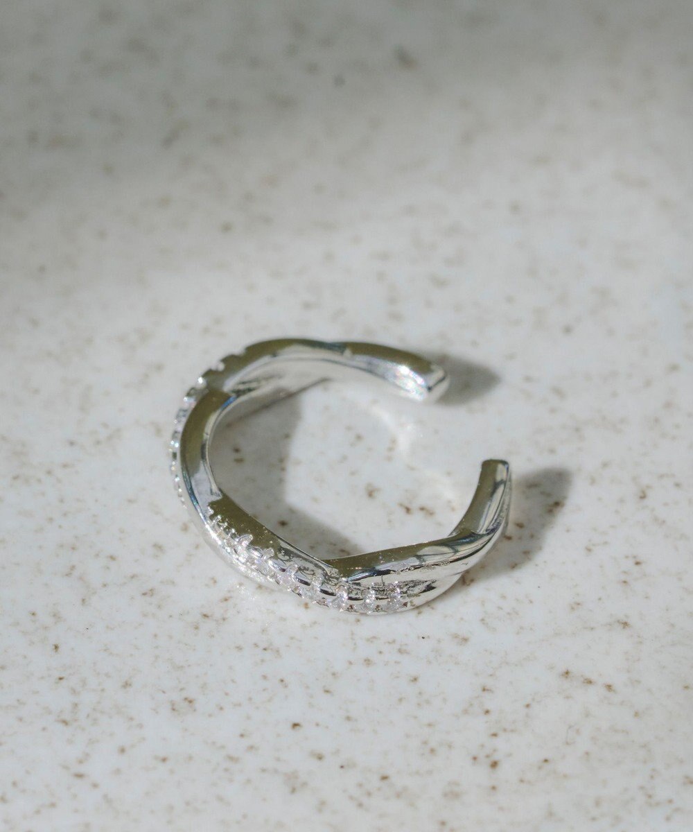 Tiaclasse ストーンイヤーカフ 