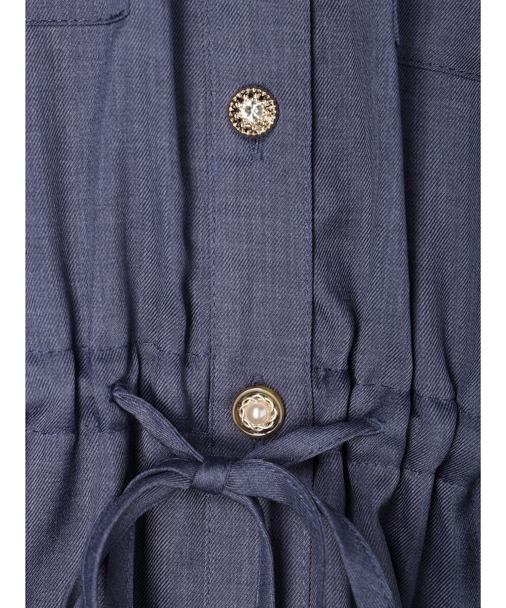 Green Parks ・ＥＬＥＮＣＡＲＥ　ＤＵＥ　イロイロ釦ドロストワンピース 