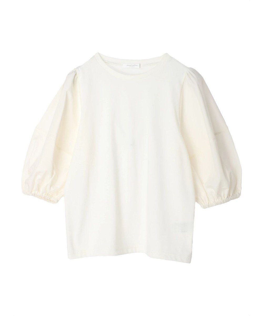 Green Parks 布帛ドッキングランタンスリーブカットプルオーバー 