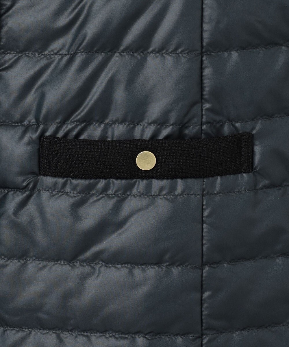 自由区 【洗える】ライトダウン ジレ 